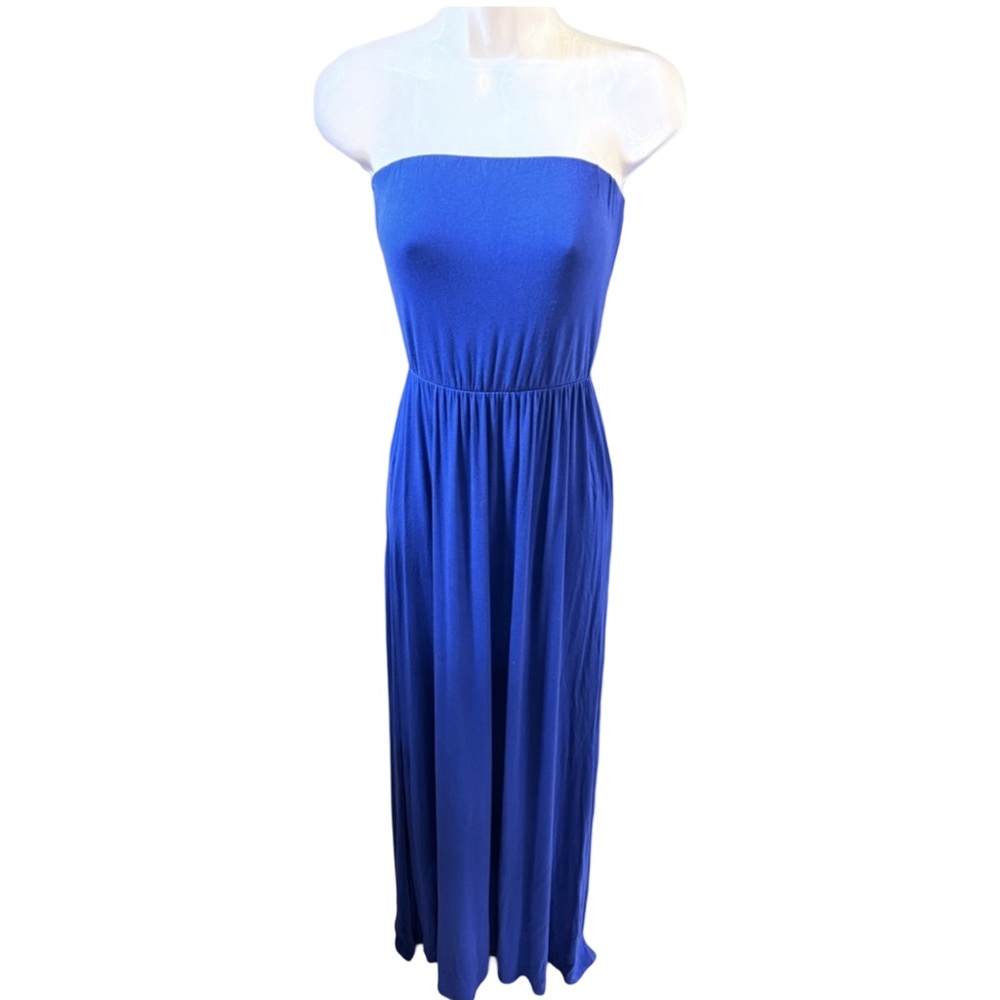 The Vanity Room royal blue maxi dress size small